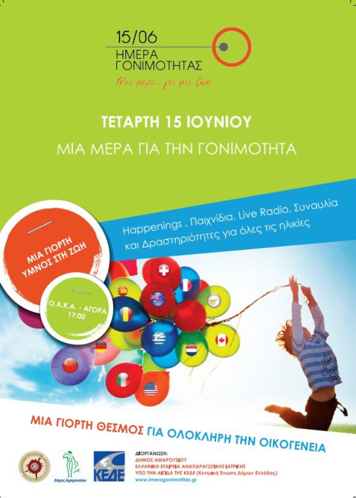 Παγκόσμια Ημέρα Γονιμότητας