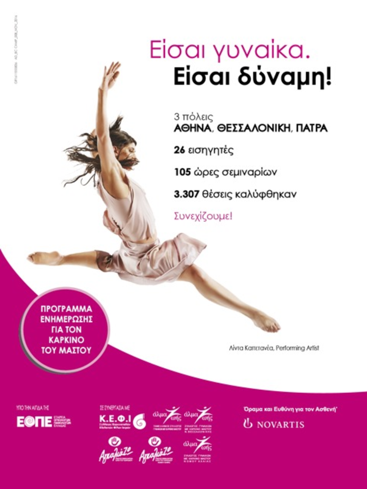 «Είσαι γυναίκα. Είσαι δύναμη»