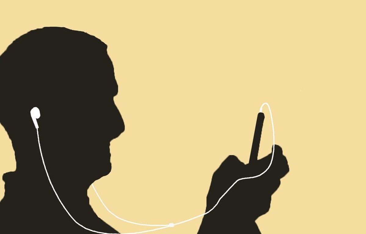 μουσική με ακουστικά