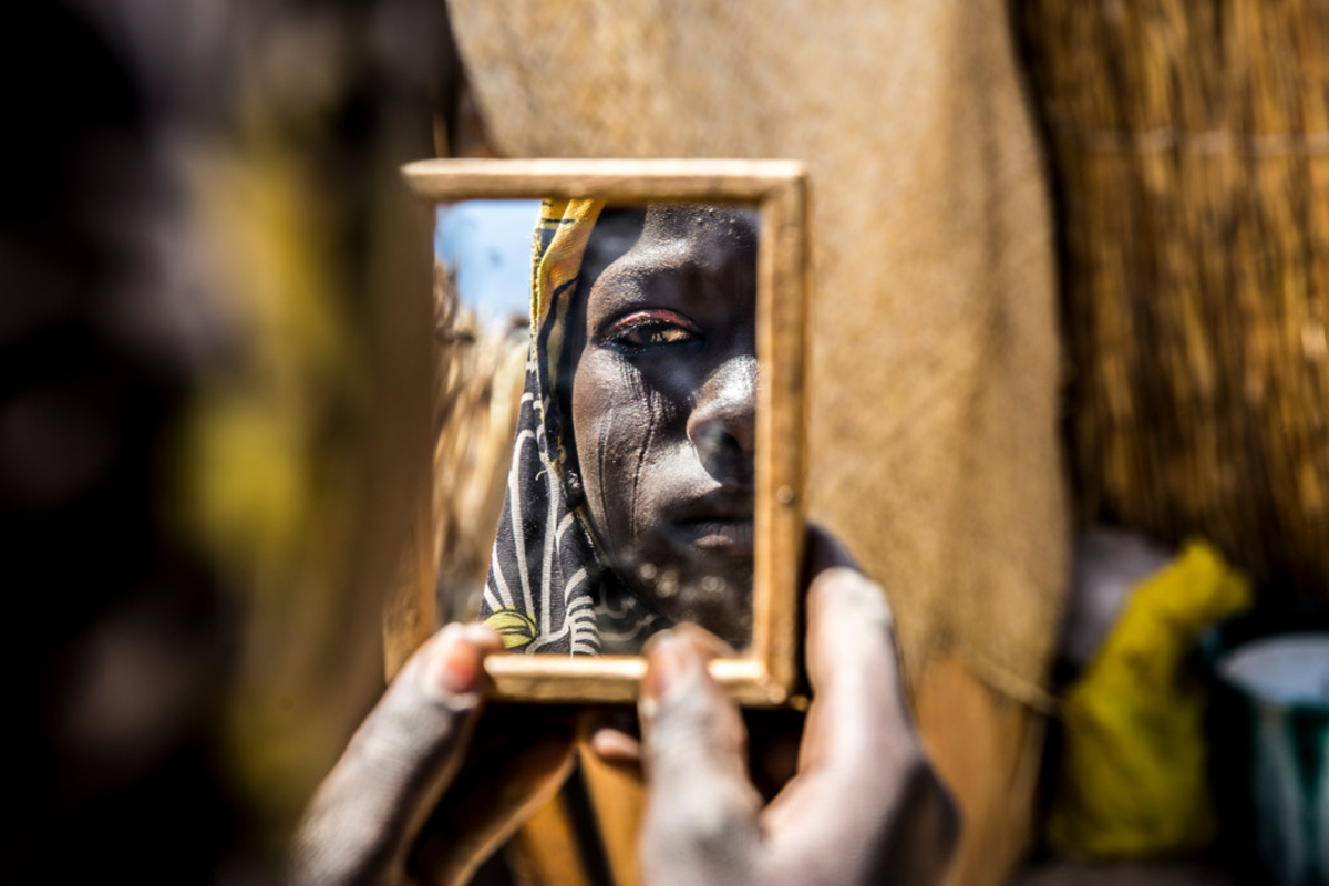 At Garin Wazam, Garba receives mental health care at the MSF clinic. His wife went to MSF for prenatal care.