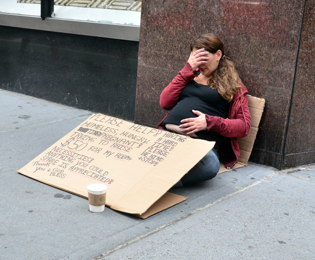 Homeless women