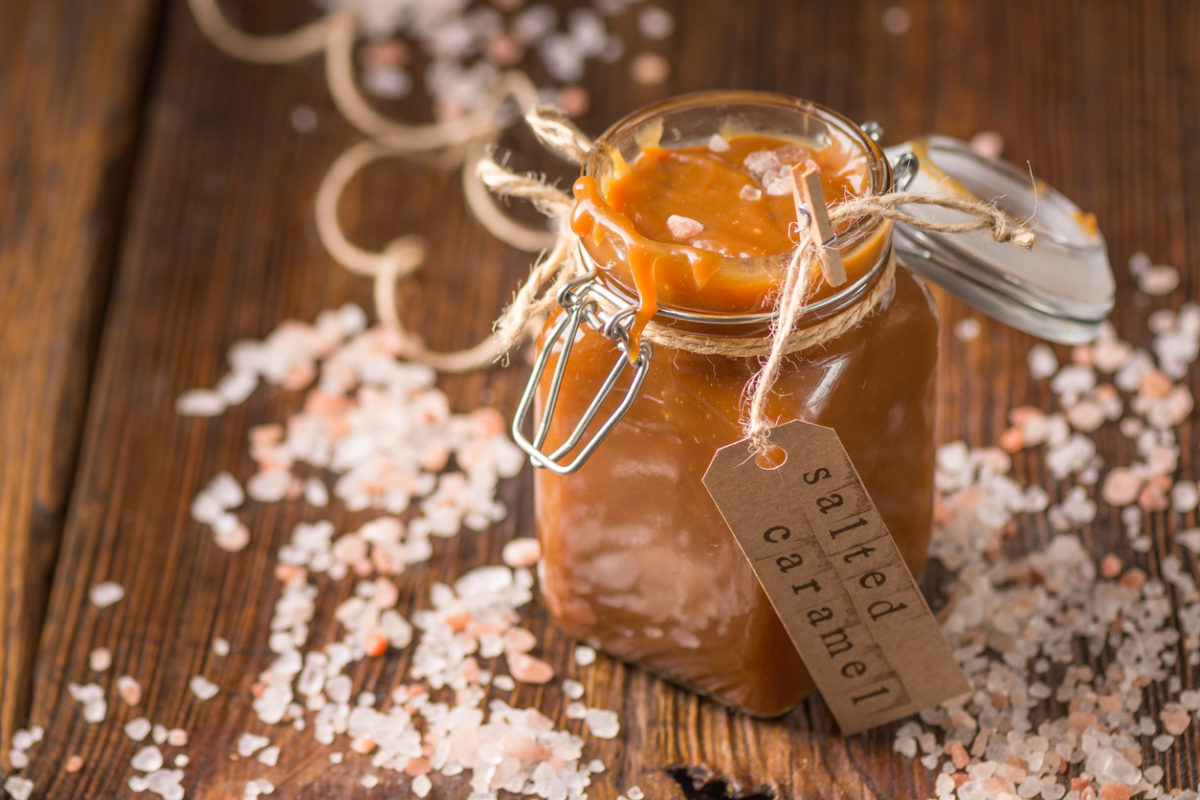 αλατισμένη καραμέλα