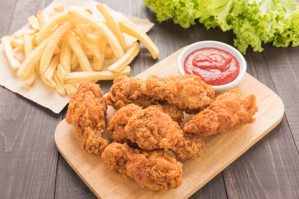 τηγανητά φαγητά