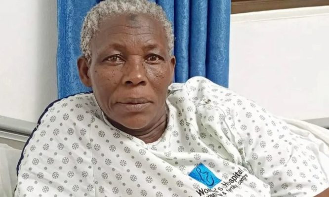 ΓΥΝΑΙΚΑ ΜΗΤΕΡΑ 70 ΧΡΟΝΩΝ, ΕΞΩΣΩΜΑΤΙΚΗ