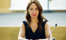 Η υφυπουργός Δόμνα Μιχαηλίδου