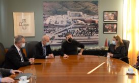 Επίσκεψη Υπουργού Υγείας, Μιχάλη Χρυσοχοΐδη στη ΜΑΦ στο Γενικό Νοσοκομείο «Παπαγεωργίου»