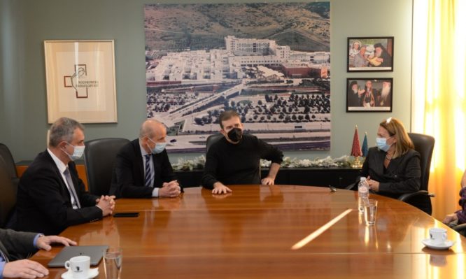 Επίσκεψη Υπουργού Υγείας, Μιχάλη Χρυσοχοΐδη στη ΜΑΦ στο Γενικό Νοσοκομείο «Παπαγεωργίου»