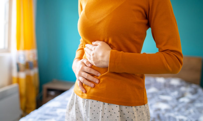 μικροβίωμα εντέρου, πόνος