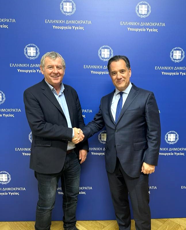 Συνάντηση Γεωργιάδη με τον Πρόεδρο της ΠΟΕΔΗΝ, κ. Μιχάλη Γιαννάκο