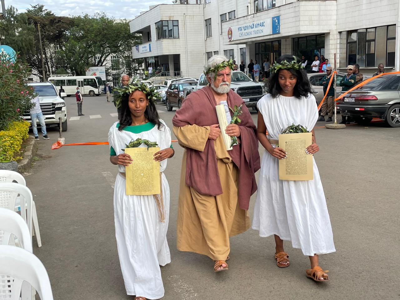 Αιθίοπες φοιτητές ορκίστηκαν στα αρχαία Ελληνικά με τον αυθεντικό όρκο του Ιπποκράτη