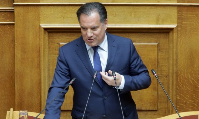 Ο υπουργός Άδωνις Γεωργιάδης