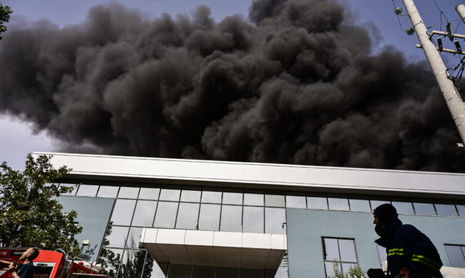 φωτιά - τοξικός καπνός