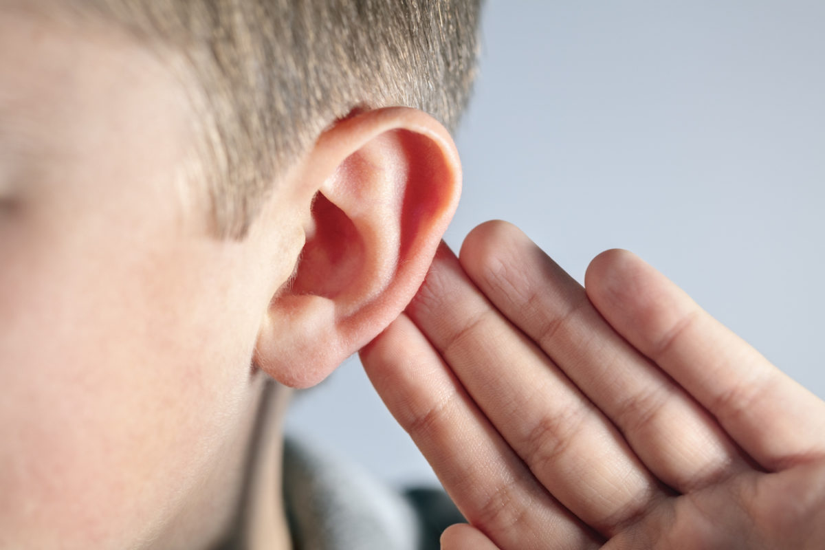 αγόρι, αυτί, ακοή