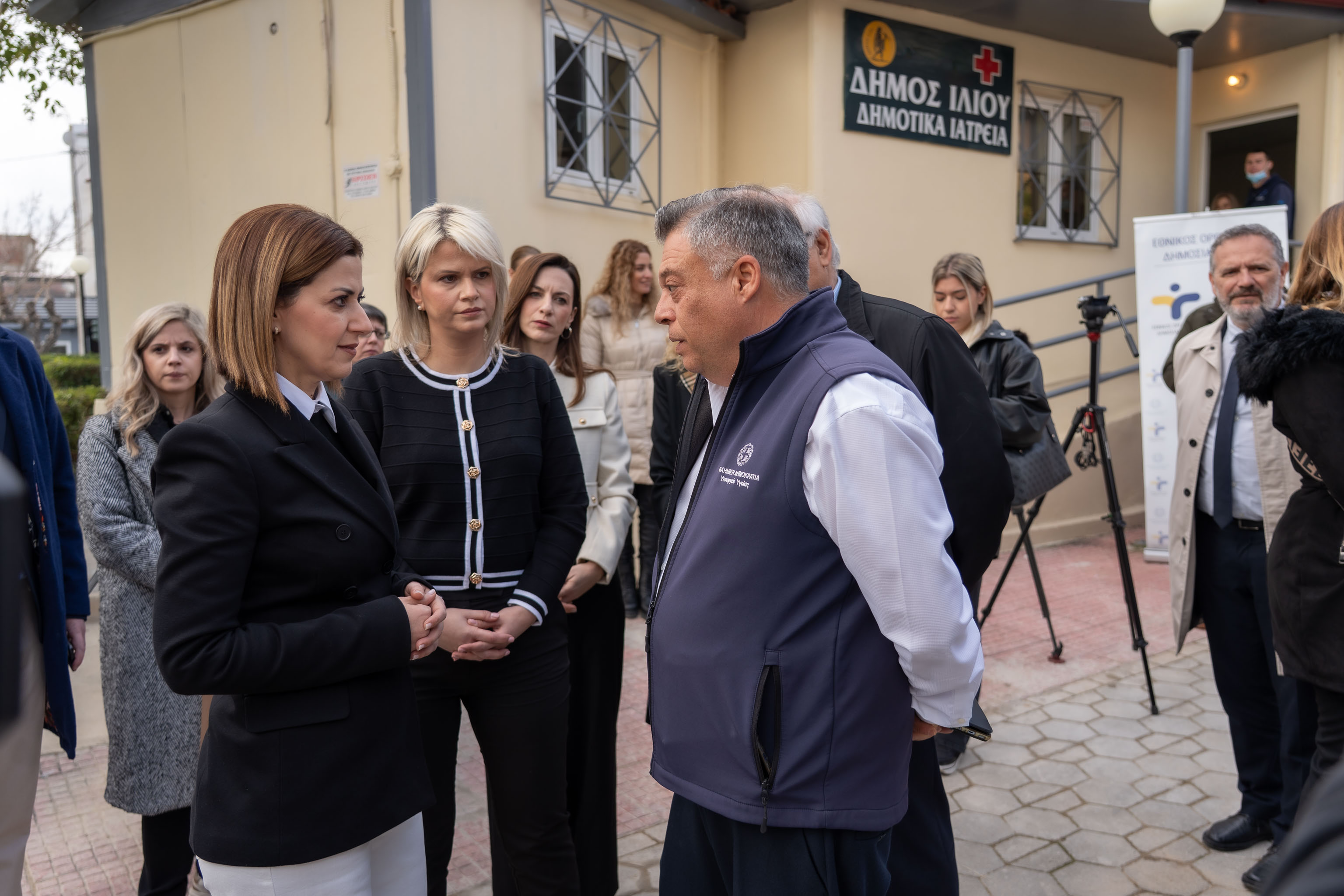 Παρουσία της Αναπληρώτριας Υπουργού Υγείας Ειρήνης Αγαπηδάκη η δράση των ΚΟΜΥ στο Ίλιον