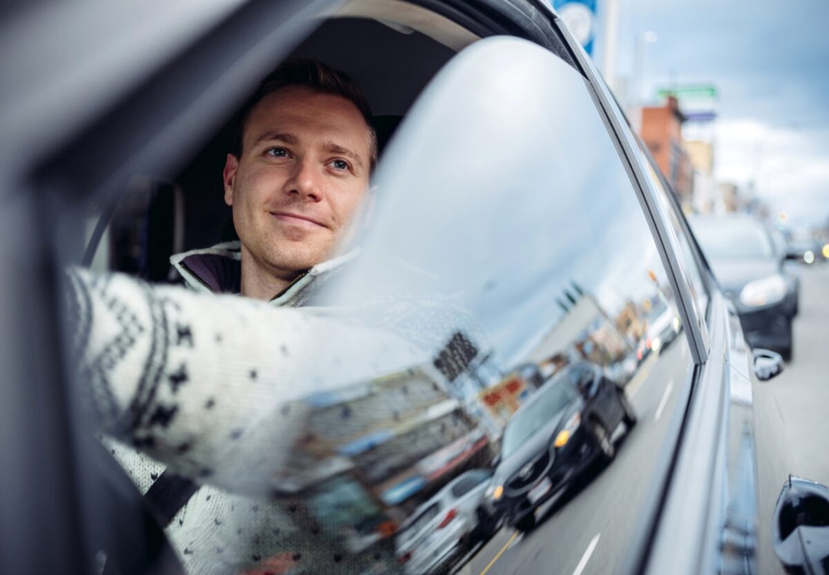 οδήγηση - μπουφάν