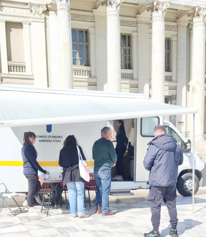 ΕΟΔΥ: Ολοκληρώθηκε η πρώτη ημέρα ενημέρωσης, ευαισθητοποίησης και εξέτασης για τα Σεξουαλικώς Μεταδιδόμενα Νοσήματα