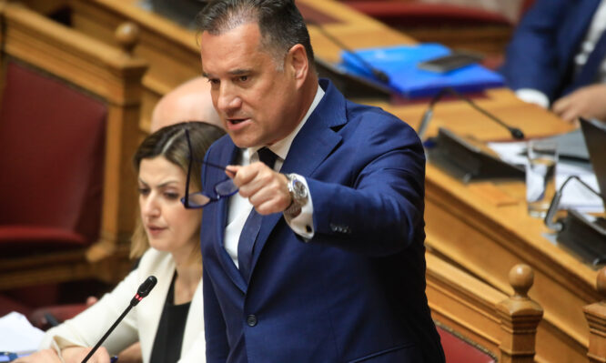 Ο υπουργός Άδωνις Γεωργιάδης