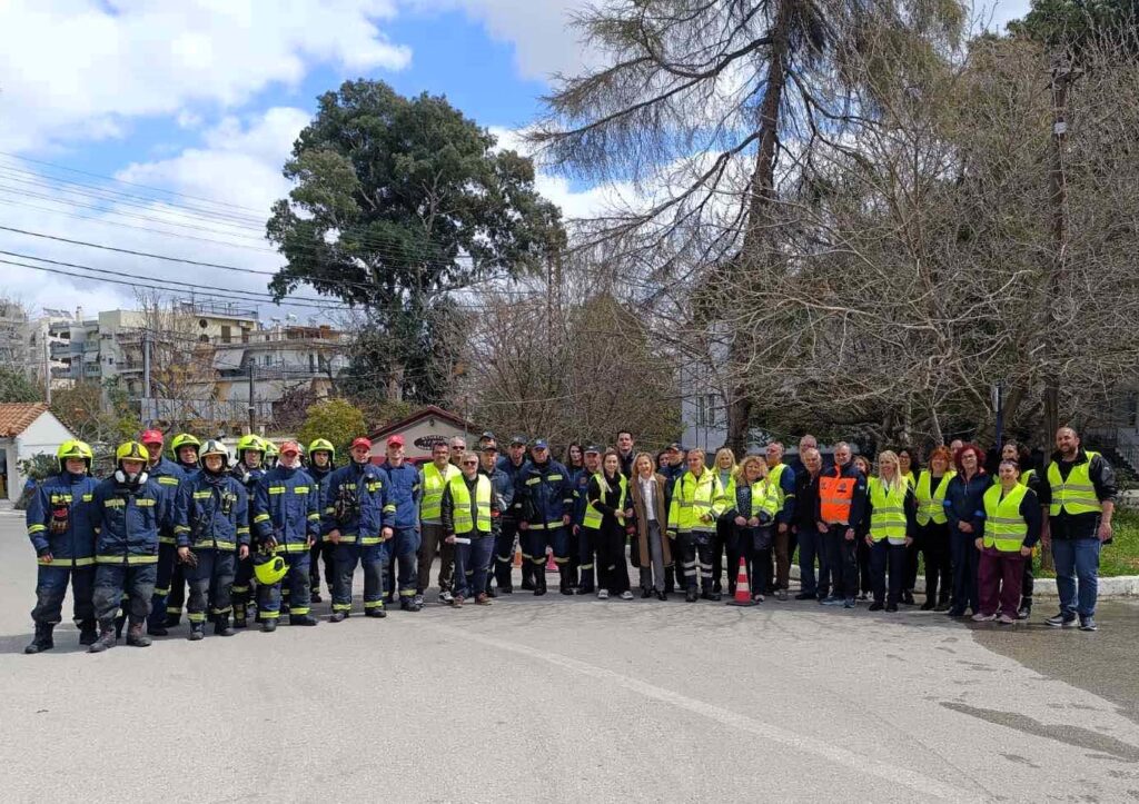 Επιτυχημένη άσκηση ετοιμότητας στο νοσοκομείο «Η Αγία Βαρβάρα» 