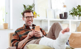 Το smartphone βοηθά στην ανάρρωση από σπασμένο πόδι ή ισχίο