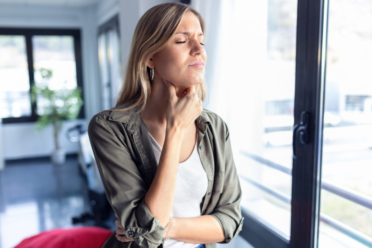 φαγούρα στο λαιμό
