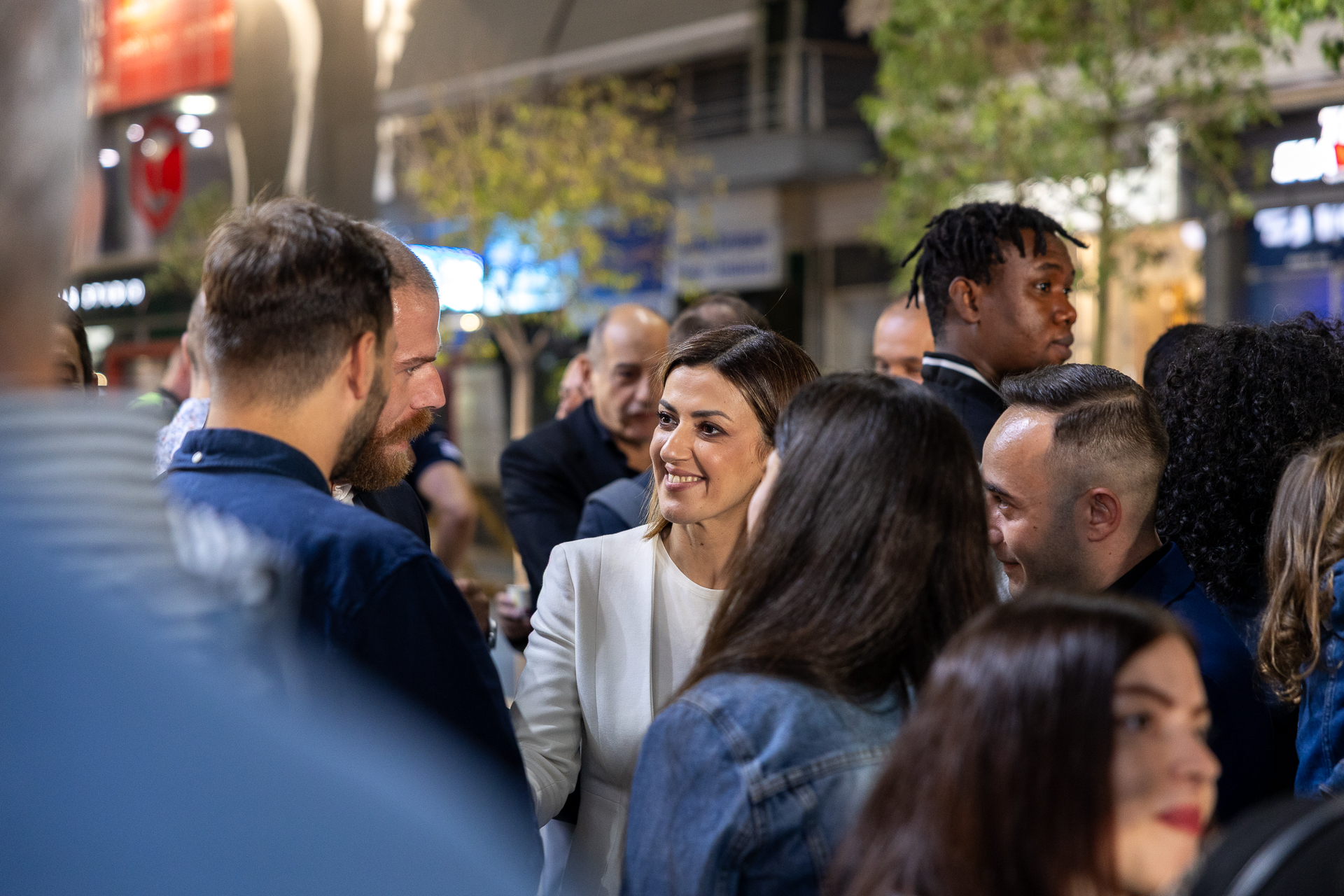 Εγκαινιάστηκε το πολιτικό γραφείο της Ειρήνης Αγαπηδάκη στο Περιστέρι