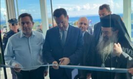 Αδ. Γεωργιάδης: Από τα εγκαίνια του ΤΕΠ στο νοσοκομείου Χίου στην Αλόννησο με υδροπλάνο (βίντεο)