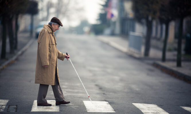 τυφλοί, αυτοκίνητα