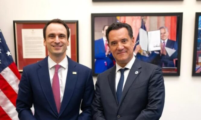 Άδωνις Γεωργιάδης στις ΗΠΑ