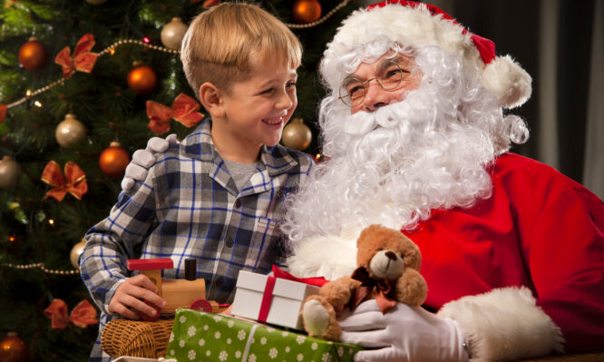 Άγιος Βασίλης, παιδιά