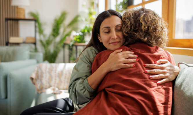 αγκαλιά - στρες