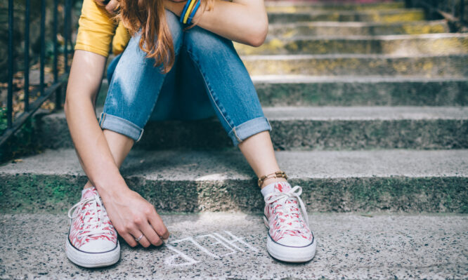 κατάθλιψη, εφηβεία