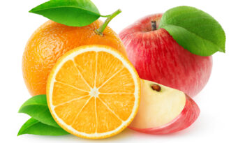 μήλο και πορτοκάλι