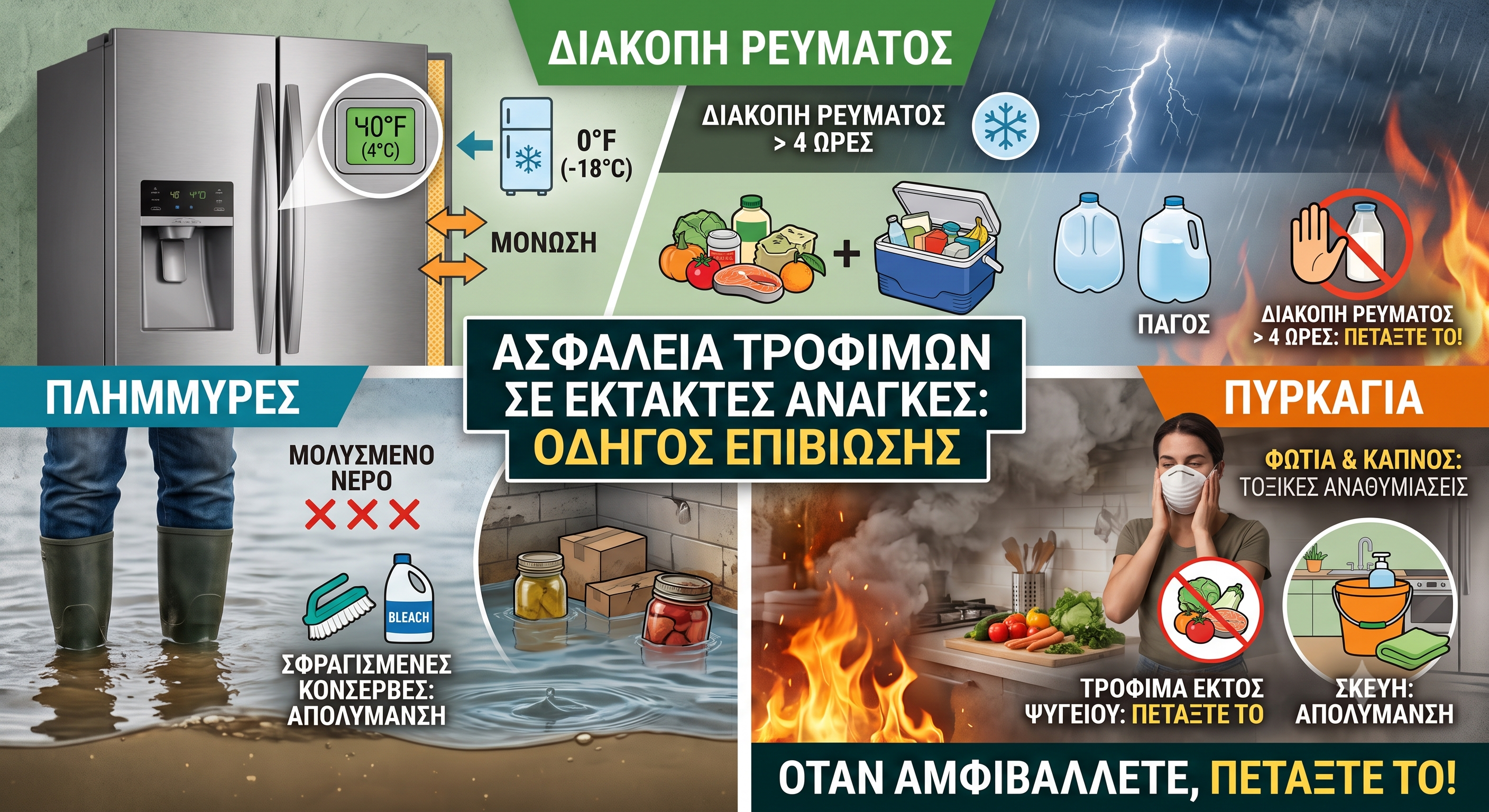 τρόφιμα, ασφάλεια τροφίμων