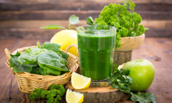 kale, σπανάκι